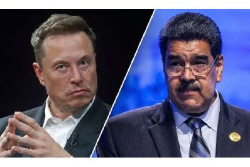 Umunyamafaranga Elon Musk ari kurwana intambara itoroshye na Perezida wa Venezuela