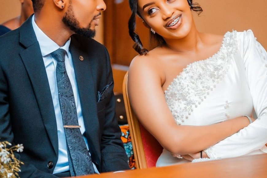 Nshuti Dominique Savio wamamaye muri ruhago yasezeranye nuwo yihebeye bari bamaranye imyaka isaga irindwi