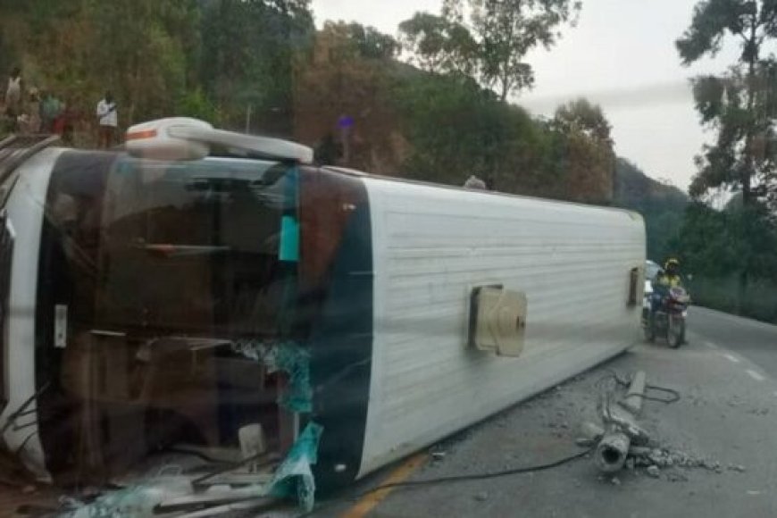 Habaye impanuka ikomeye cyane yahitanye Umugore n'abana be bose hatavuyemo n'umwe