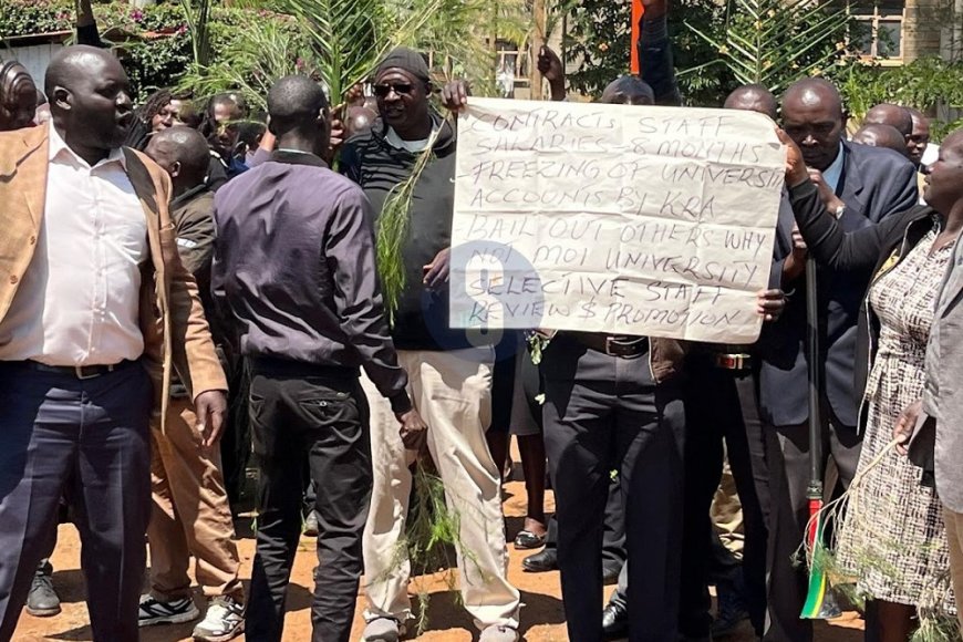 Kenya: Abantu barenga 3000 batangiye imyigaragambyo yamagana gutinda kw’imishahara