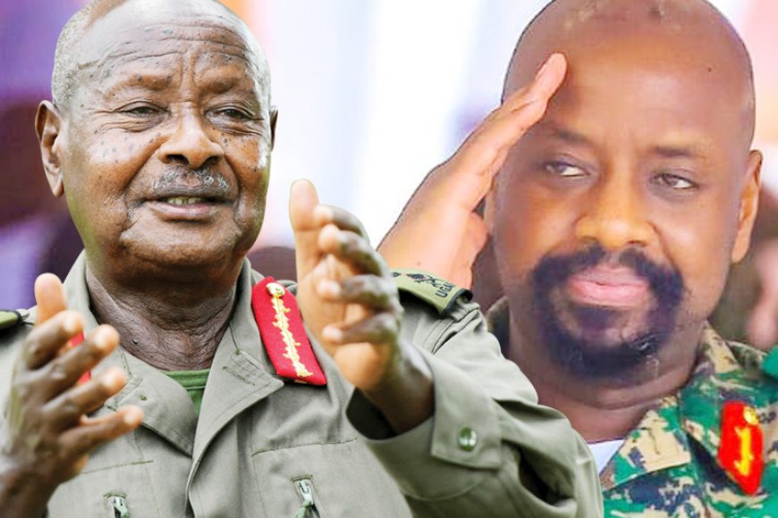 Umugaba Mukuru w’Ingabo za Uganda, Gen Muhoozi Kainerugaba yitabaje se Museveni