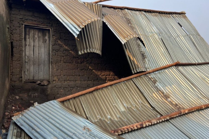 Gatsibo: Imvura irimo umuyaga mwinshi yaguye mu ijoro ryo kuri uyu wa Kane yasenyeye inzu 29 z'abaturage