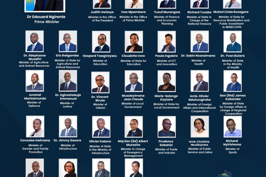 Itangazo riturutse mu biro bya Minisitiri w'Intebe ryo ku wa 16 Kanama 2024