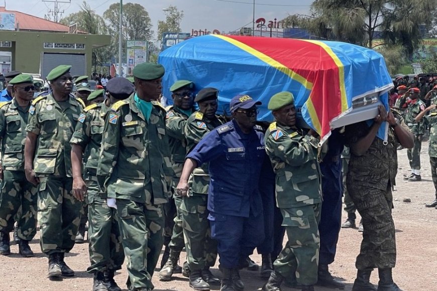 Leta ya Repubulika Iharanira Demokarasi ya Congo yasabwe guha ubutabera Gen Tshinkobo wiciwe i Goma