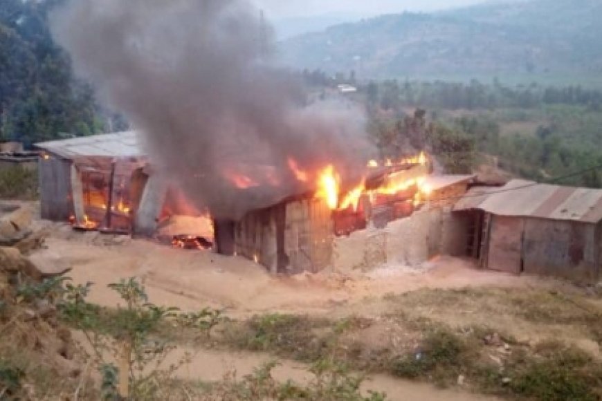 Nyanza: Umuriro w’amashanyarazi watwitse ibyuma by’abaturage  birakongoka bifite agaciro ka miliyoni nyinshi zamanyarwanda