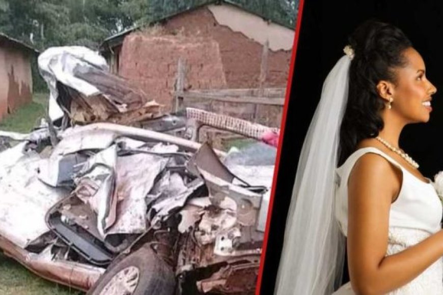 Habaye impanuka ikomeye cyane yahitanye abantu batanu barimo n’umugeni warumaze gukora ubukwe