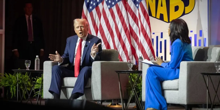 Igisubizo Donald Trump yasubije umunyamakuru cyafashwe nabi ubwo y'ibasiraga abanyafurika