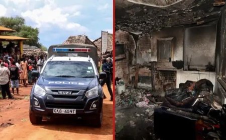 Abana babiri bavukana bahiriye mu nzu