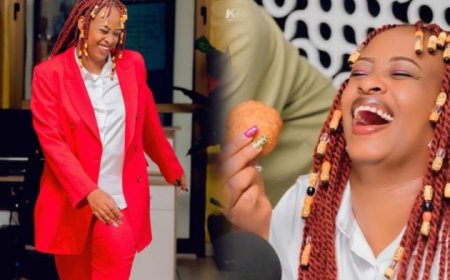 Nyuma yo gusezera kuri RBA, Anitha Pendo yerekeje kuri Radio Ikunzwe muri Kigali - AMAFOTO