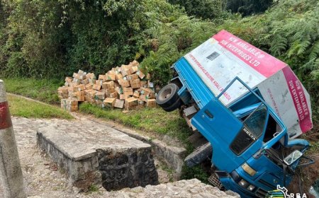 Imodoka yari itwaye ibikoresho byo kwa muganga yakoze impanuka muri Nyungwe