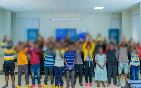 Urwego rw’Ubugenzacyaha, RIB rwerekanye abajura 45 bibaga abantu bari bamaze kwiba arenga miliyoni 400 Frw