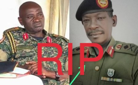 Aba Jenerali babiri ba Uganda bapfuye bazize impanuka y’imodoka