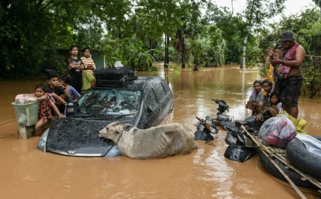 Myanmar: Abantu barenga 74 nibo bapfuye abandi benshi baburirwa irengero nyuma y’inkangu n’imyuzure byatewe n’inkubi y’umuyaga