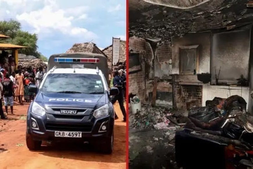 Abana babiri bavukana bahiriye mu nzu