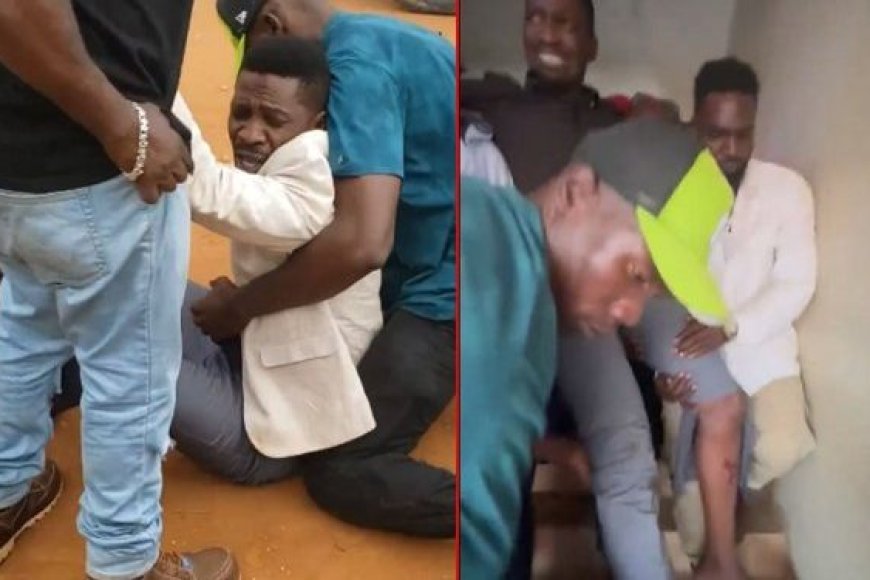 AMAFOTO: Bobi Wine utavuga rumwe n’ubutegetsi bwa Perezida Yoweri Kaguta Museveni yarashwe