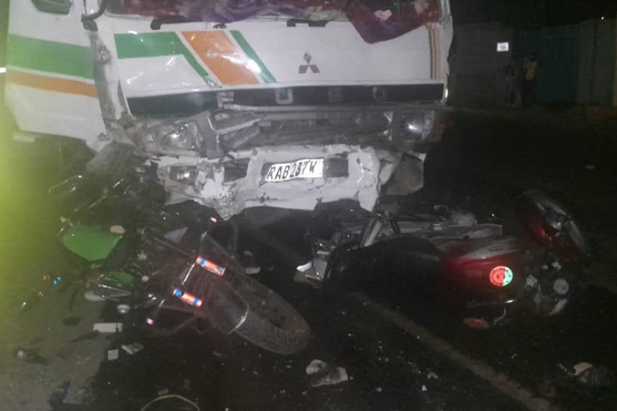 Kicukiro: Imodoka yakoze impanuka iteye ubwoba babiri bahita bitaba Imana abandi  barakomereka bikabije [Amafoto]