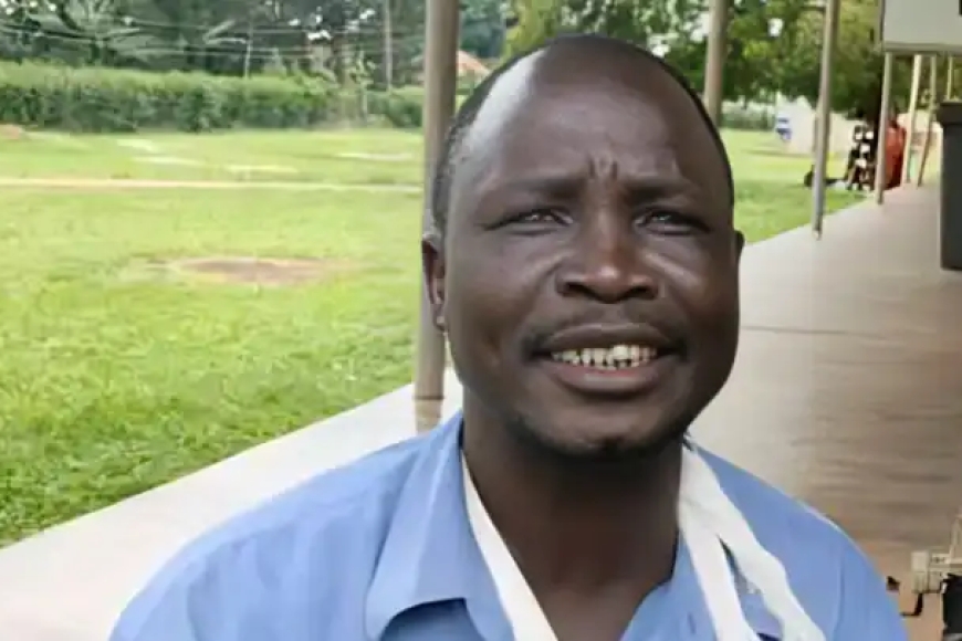 Umugabo yafashe umugore we ari gusambana yihaye kurwana bamuca ukuboko