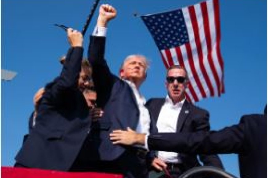 Umunwa w’imbunda uracyashakisha umutwe wa Trump