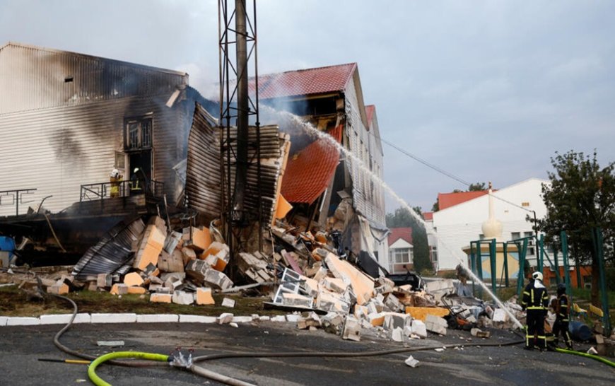 U Burusiya bwarashe ibisasu karabutaka muri Ukraine