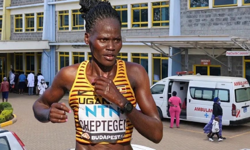 Kenya: Uwishe Rebecca Cheptegei nawe yapfuye azize ubushye yakuye mu nkongi y’umuriro