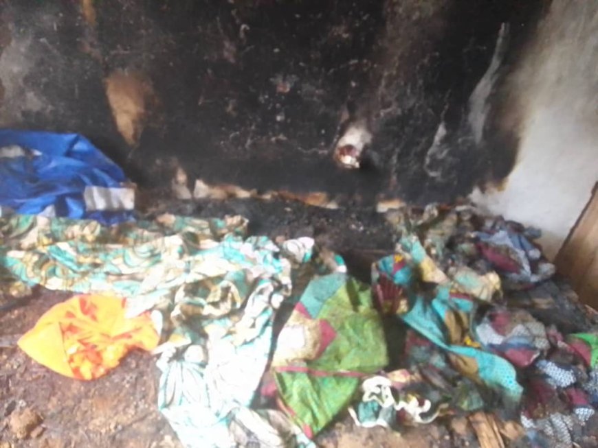 Nyamasheke: Inzu y’umuryango w’abantu 7 yafashwe n’inkongi y’umuriro irakongoka