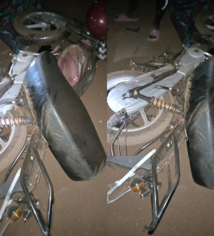 Kayonza: Moto yarihetse abantu babiri yagonganye n'imodoka ya WASAC hapfa abantu babiri