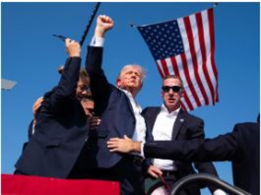 Umunwa w’imbunda uracyashakisha umutwe wa Trump