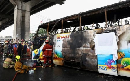 Abanyeshuri b'abana  barenga 20 bahiriye mu modoka barashya barakongoka