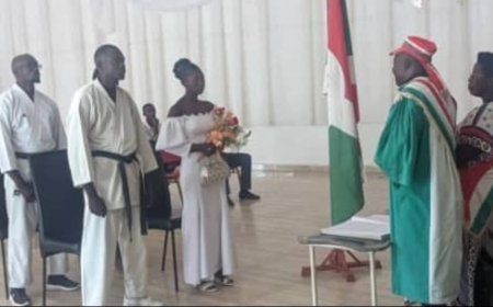 Mu gihugu cy'u Burundi byahinduye isura umuyobozi yafunzwe azira gusezeranya umugabo