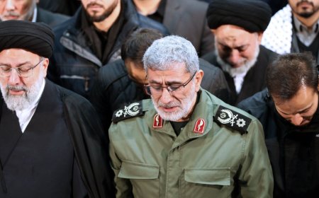 Général de Brigade Esmail Quaani wayoboraga umutwe udasanzwe w’Ingabo za Iran yaburiwe irengero