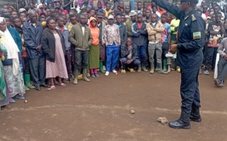 Rubavu: Polisi yarashe umwana w'umunyeshuri warugiye ku ishuri abaturage bahangana na yo