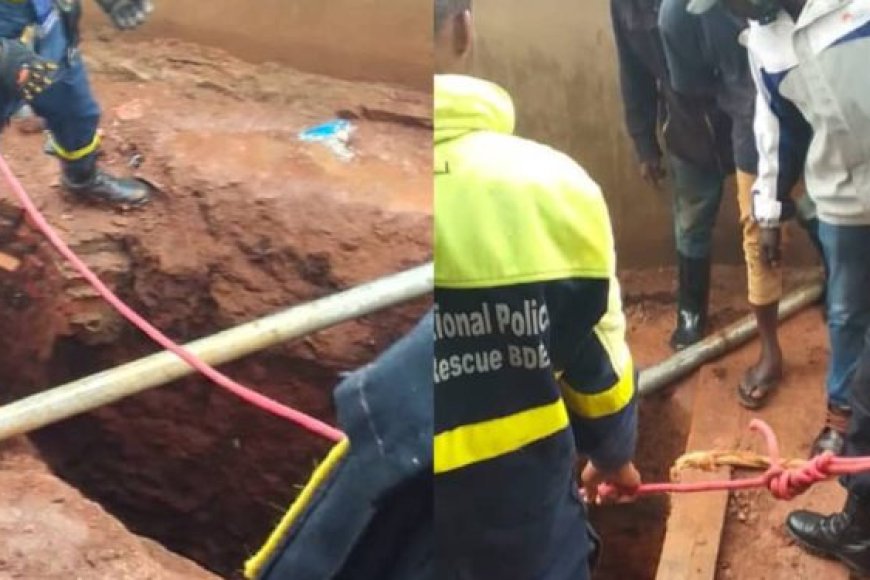 Rusizi: Umugabo utaramenyekana imyirondoro ye yagwiriwe n’umwobo wa metero 14 yacukuraga