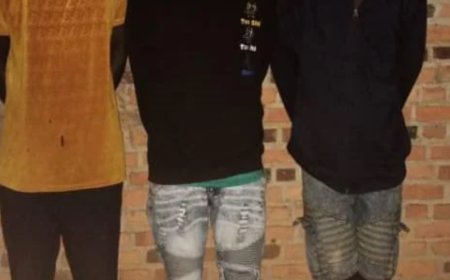 Kamonyi : Dore abasore batatu batawe muri yombi bakekwaho gutega abantu bakabambura utwabo bavunikiye