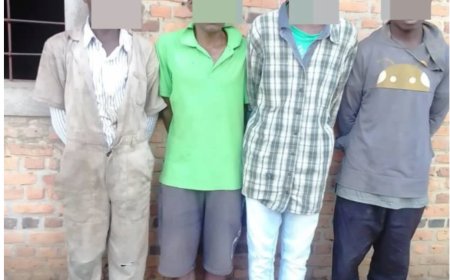 Dore abo Polisi yataye muri yombi bacyekwaho gutega abantu bakabambura utwabo