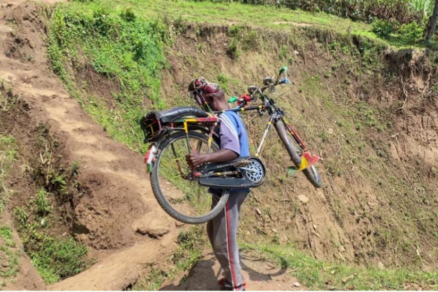 Rubavu: RIP! Nsengimana Jean Paul wishwe  n'umuhanda ukomeje gutuma bamwe bagira ubumuga bw’ingingo