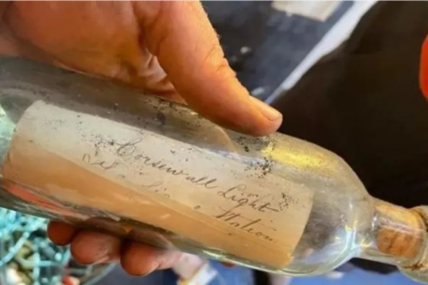 Havumbuwe urwandiko rumaze imyaka 132 ruri mu icupa