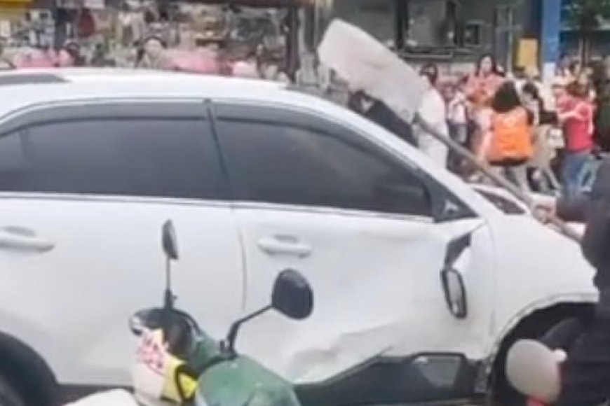 Imodoka yiraye mu baturage irabavuyanga hakomereka abantu benshi