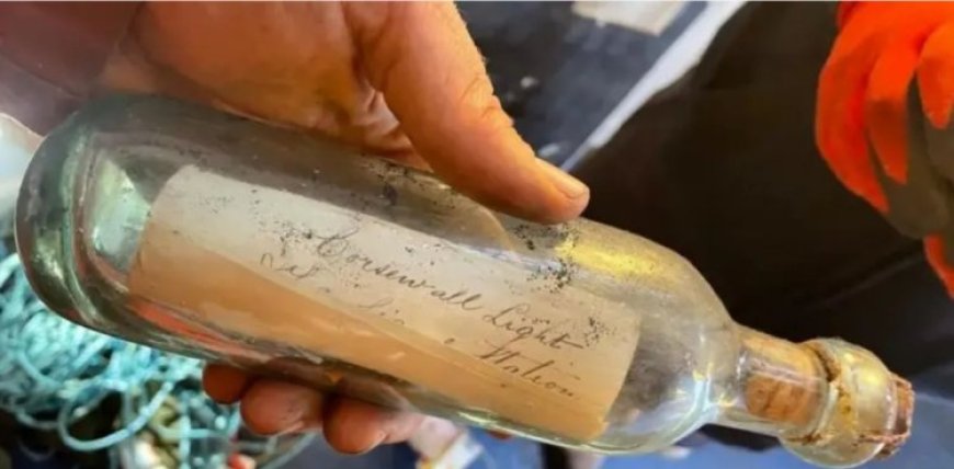 Havumbuwe urwandiko rumaze imyaka 132 ruri mu icupa