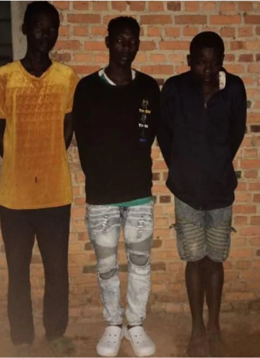 Kamonyi : Dore abasore batatu batawe muri yombi bakekwaho gutega abantu bakabambura utwabo bavunikiye