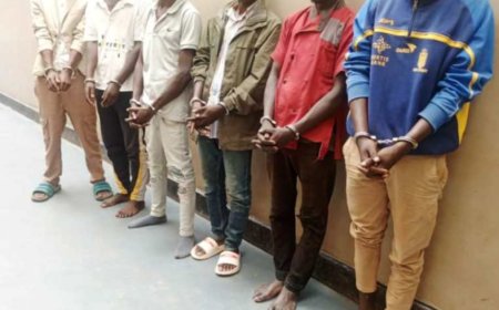 Huye: Dore Batandatu batawe muri yombi  bakekwaho ubujura bw'ingutu  muri Tumba na Ngoma