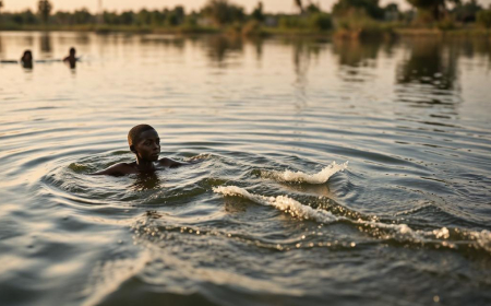 Abana bane barohamye mu mazi bose barapfa mu gihe barimo bagerageza gutabarana
