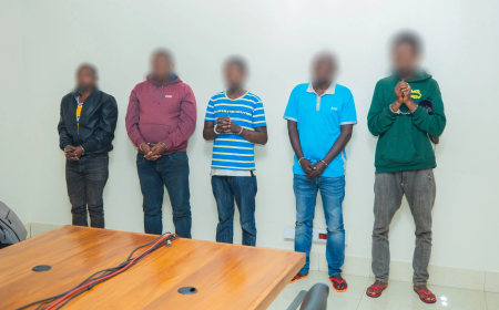 Polisi y’u Rwanda  yerekanye abantu 16 bakurikiranyweho ibyaha birimo kwiba inka zisaga 100 z’abaturage