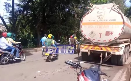 Kigali: Umugenzi yasunikiye umumotari mu ikamyo ihita imwica