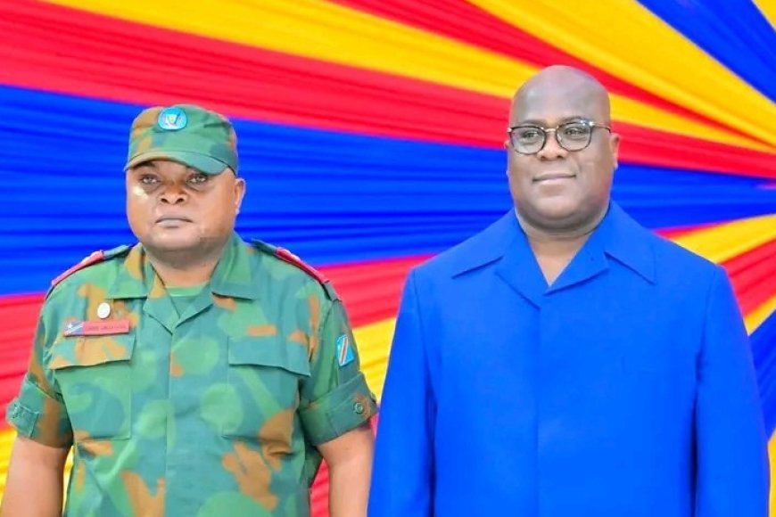 Perezida Félix Antoine Tshisekedi wa Repubulika Iharanira Demokarasi ya Congo yirukanye Gen Tshiwewe wari Umugaba Mukuru wa FARDC