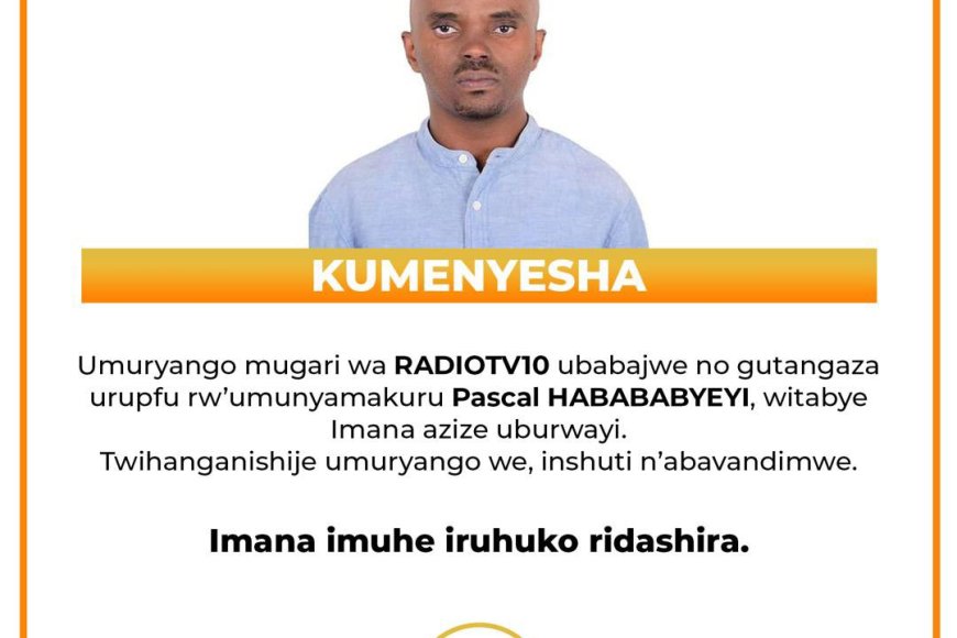 Umunyamakuru warufite ubukwe ku wa kane yitabye Imana bitunguranye