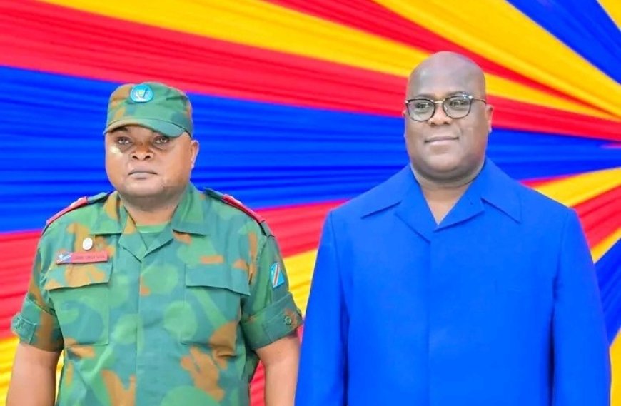 Perezida Félix Antoine Tshisekedi wa Repubulika Iharanira Demokarasi ya Congo yirukanye Gen Tshiwewe wari Umugaba Mukuru wa FARDC