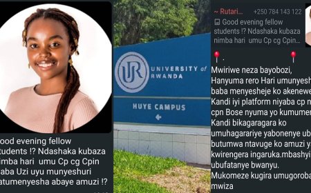 Biravugwa ko umunyeshuri wabajije ikibazo cya 'Internet' muri Kaminuza ya UR ari guhigwa bukware!