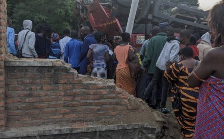 Rubavu: Ikamyo yo mubwoko bwa Howo yagonze ibitaro bya Gisenyi hakomereka abantu 4