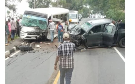 Kamonyi: Habaye impanuka ikomeye hakomereka bikomeye abantu 3 abandi 8 bakomereka byoroheje