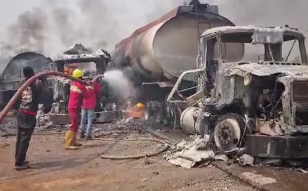 Abantu 70 nibo bamaze gupfa nyuma y’impanuka y’ikamyo yikoreye lisansi